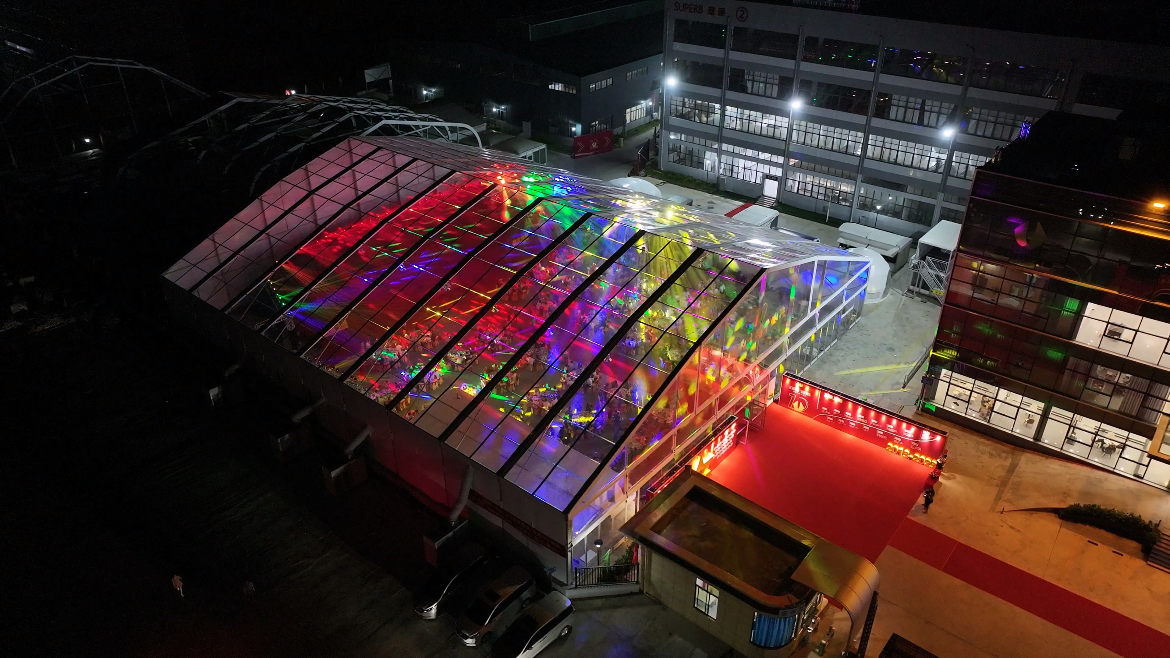 速派十周年透明帐篷