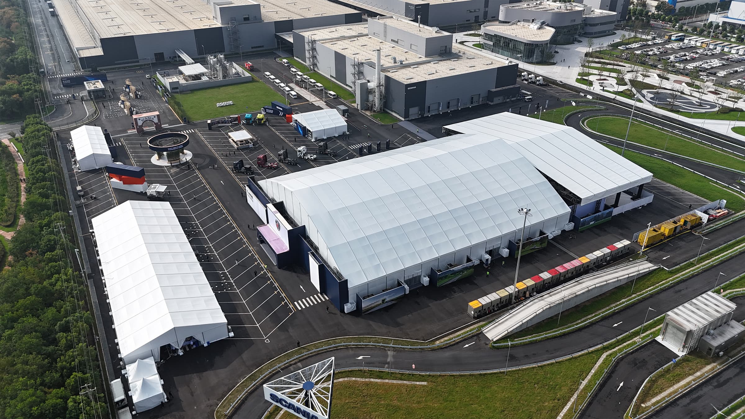 斯堪尼亚工厂开业活动