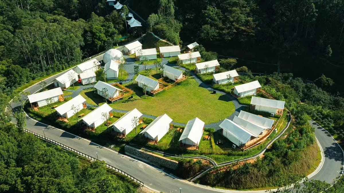 广州从化天人山水度假区